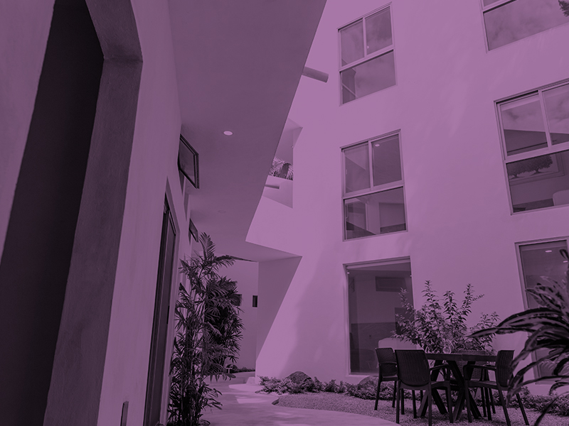 Jardín Punta Luna Morelos / HOTEL BOUTIQUE